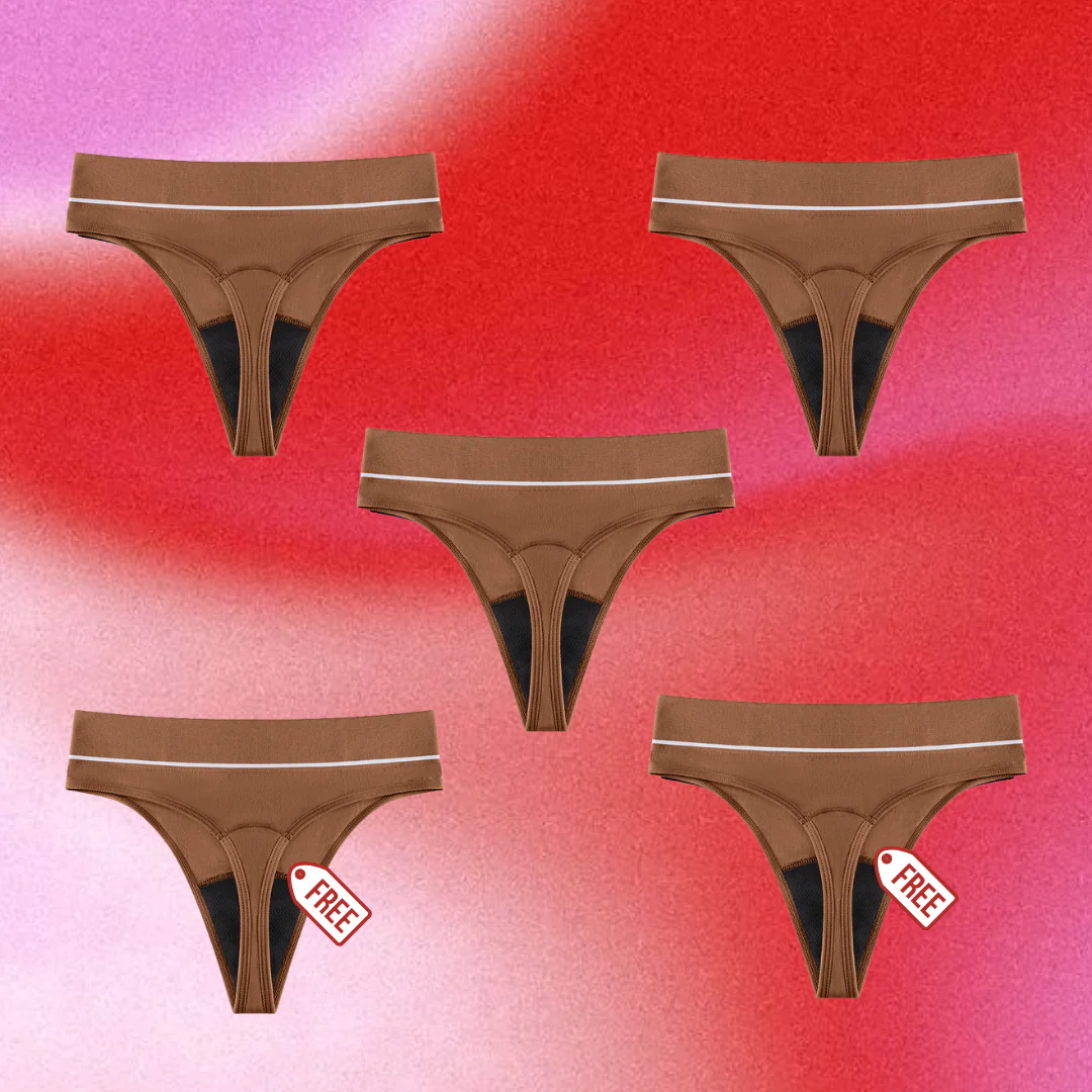 High Waisted Period G-String - Image 11