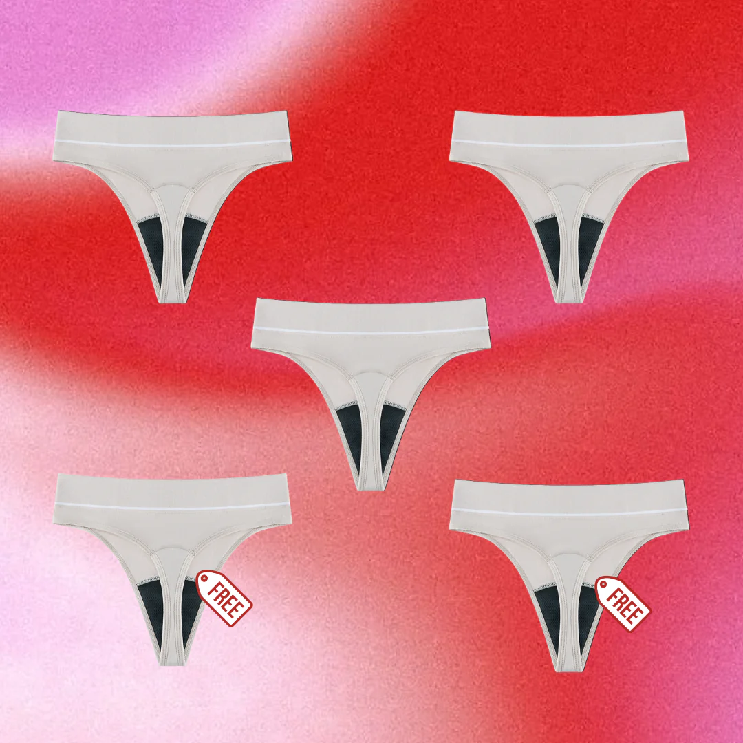 High Waisted Period G-String - Image 14