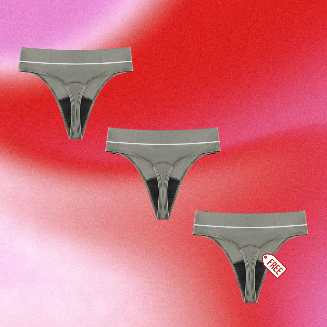 High Waisted Period G-String - Image 4