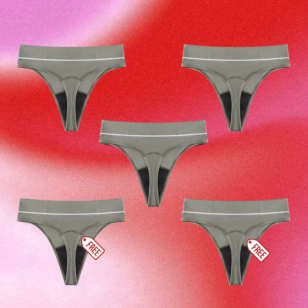 High Waisted Period G-String - Image 5