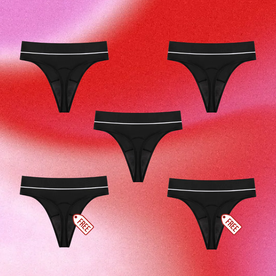 High Waisted Period G-String - Image 8