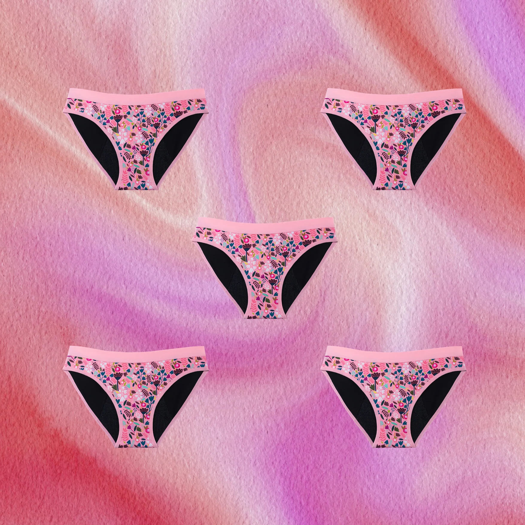 NEW Teen Period Undies | Flower - Image 3