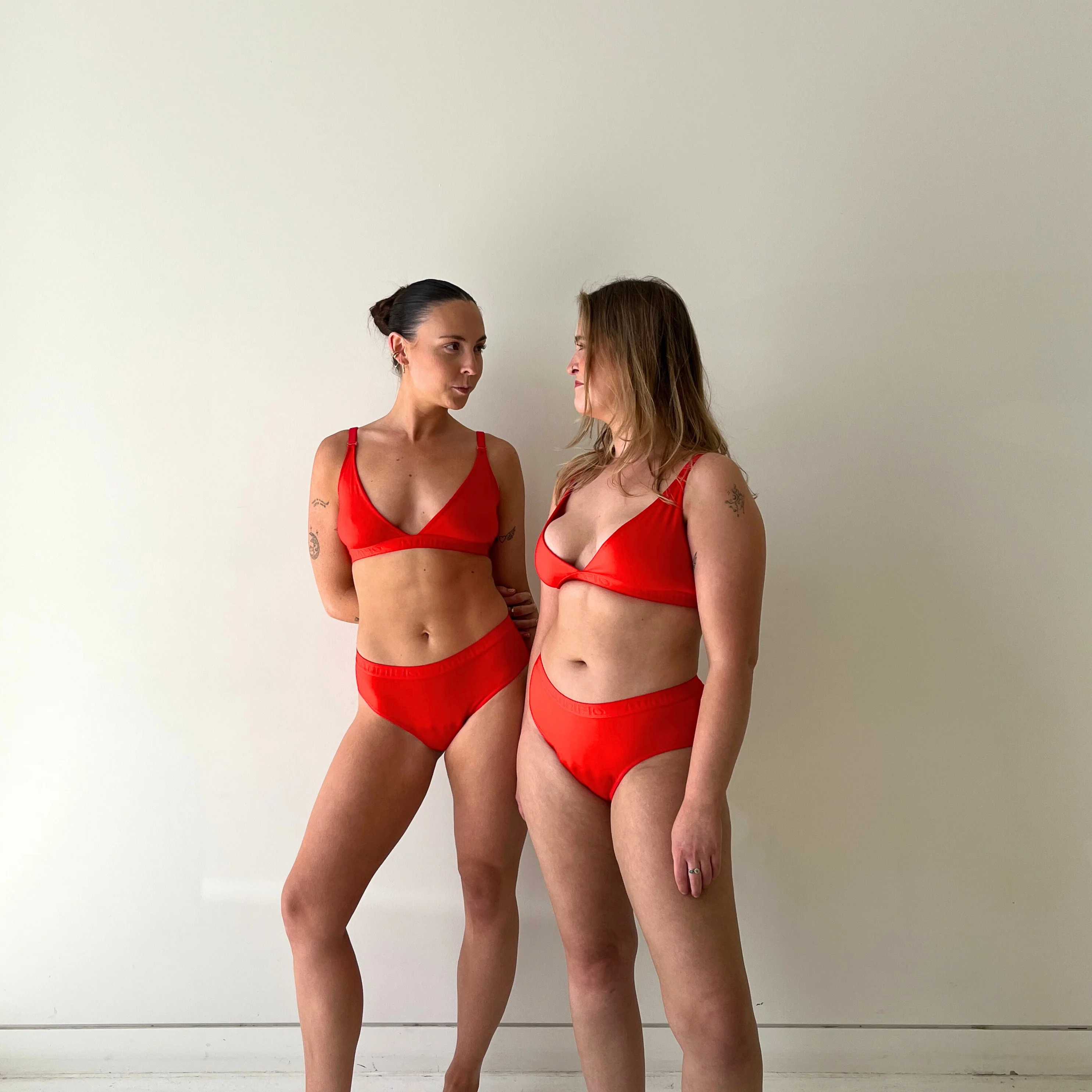 Red Triangle Bralette - Image 4